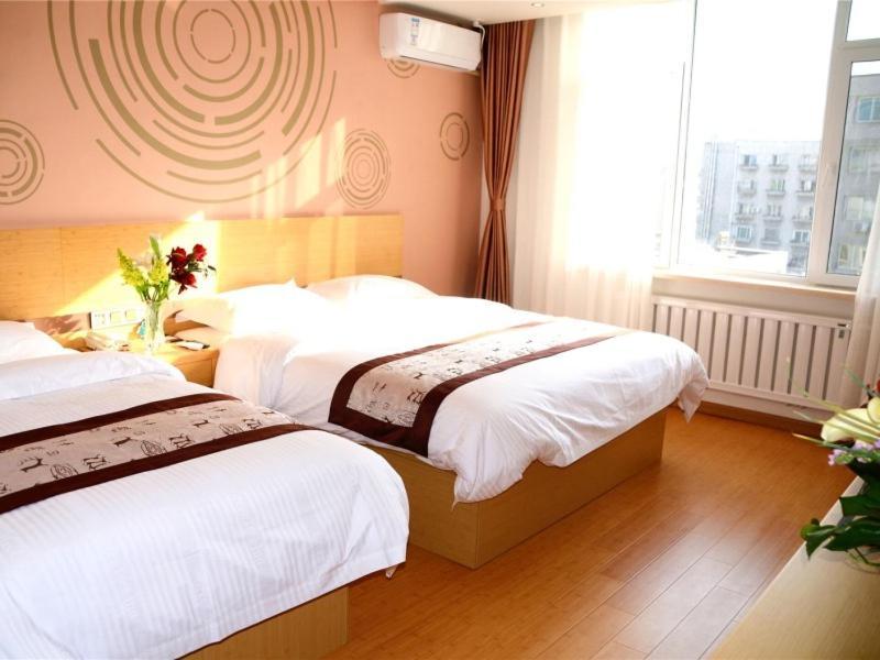 Greentree Inn Shenyang Shengjing Hospital Shenyang Liaol Road Business Hotel מראה חיצוני תמונה